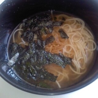 簡単　おいしい　なめたけそうめん